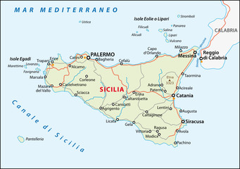 Obraz premium Sizilien