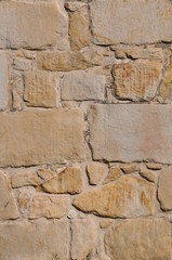 Background of stone wall from sandstone