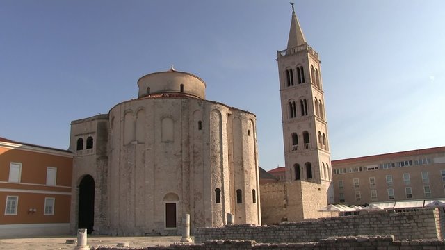 cath&eacute;drale st anastasia croatie zadar