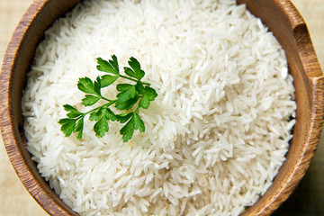 uncooked rice