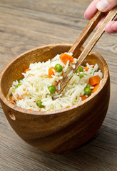 rice with vegetables