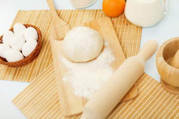 Different products to make bread