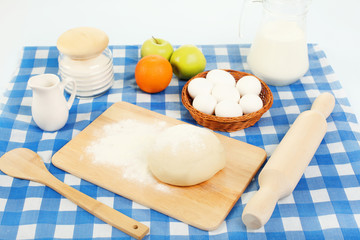 Different products to make bread