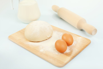 Different products to make bread