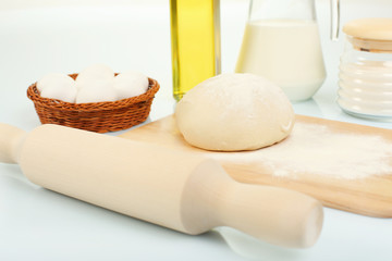 Different products to make bread