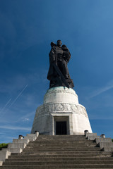 Obraz premium Memorial of the second world war and russian soldiers