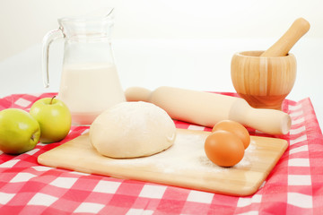 Different products to make bread