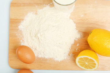 Different products to make bread