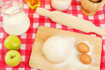 Different products to make bread