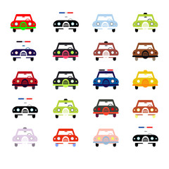 City cars in color