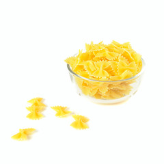 Spaghetti in the bowl