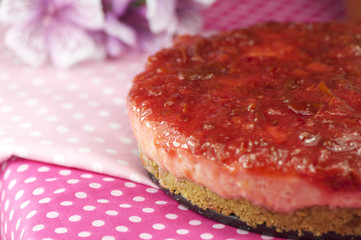 handmade pulm cake