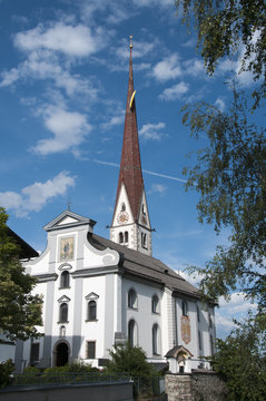 church in axam austria
