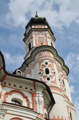 Fototapeta premium St. Charles church from 17th century, Volders, Austria