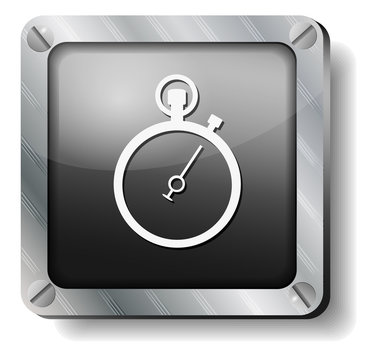 steel stopwatch icon
