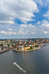Fototapeta na wymiar Zobacz w Sztokholmie, Szwecja