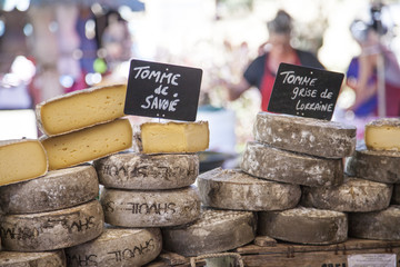 fromages du marché
