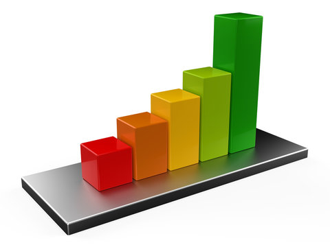 recommend clip art: 3D colorful bar chart