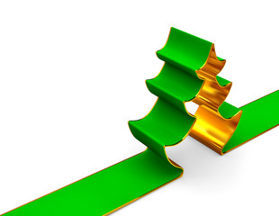 A Christmas-tree as symbol of Christmas