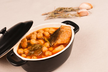 Spanish chickpea stew