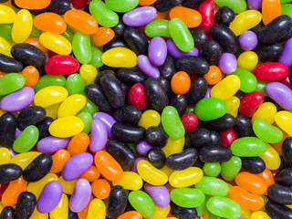 Jelly beans background