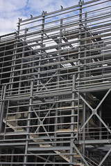 Fototapeta premium scaffolding