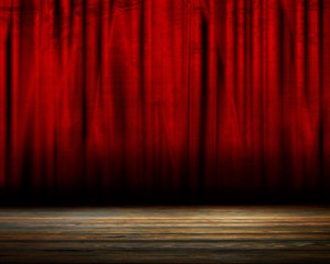 Movie or theater curtain