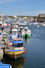Obraz premium Fishing port of Concarneau in France