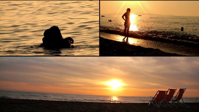 Sunset scenes
