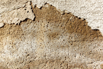 Schäden an Hauswand