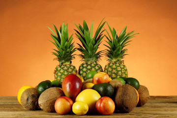 Owoce tropikalne - obrazy, fototapety, plakaty