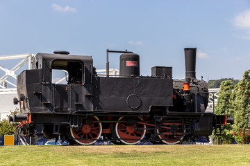Italian steam locomotive
