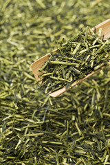 茶葉のクローズアップ