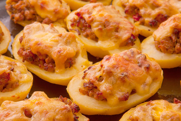 potatoes stuffed with minced 