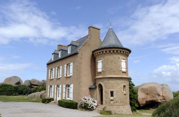 Fototapeta na wymiar Breton house