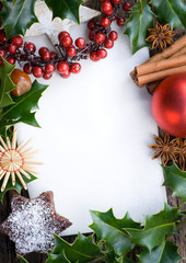 Weihnachtszeit, Textfeld