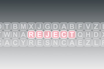 Wording Reject in a text block
