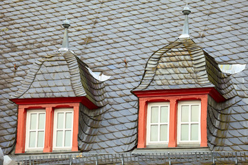 Obraz premium Historic roof