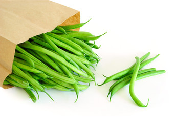 Green Bean in Brown Bag
