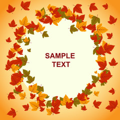 Autumn vector background
