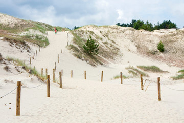 Pathway on Czolpinska Dune, Baltic
