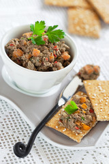 Chicken liver pate