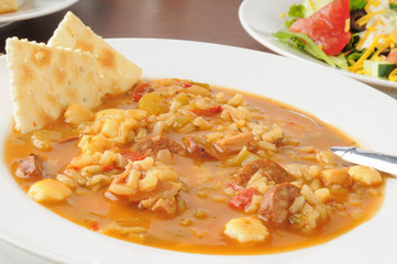 Sausage gumbo soup