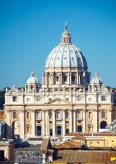 Fototapeta na wymiar Katedra Świętego Piotra, Rzym