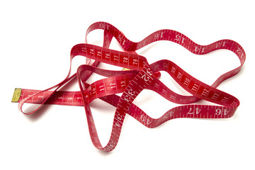 Red tape measure