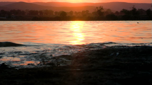 Danube at sunset