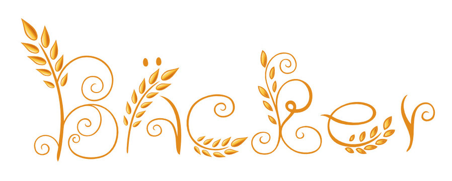 Bäcker, Brot, Mehl, Getreide, Logo, vector