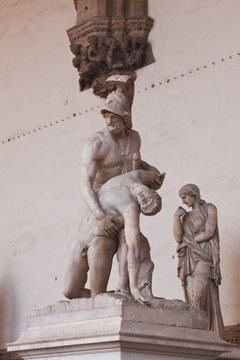 A statue in Florence, Italy.