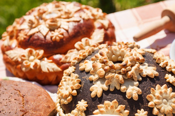 fresh homemade bread