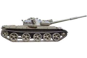 Tank side view